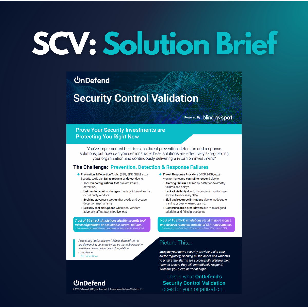 SCV Solution Brief